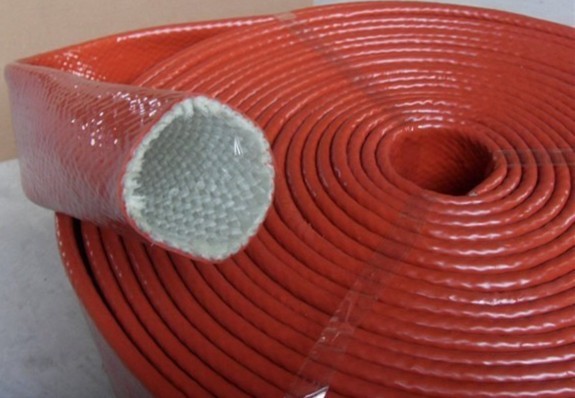 Silicone Rubber Extruded Fiberglass Sleeving